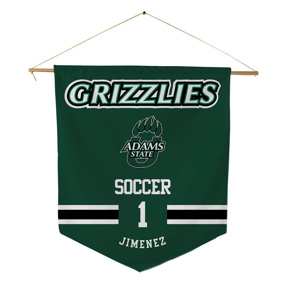 Adams State - NCAA Women's Soccer : Mariely Jimenez - Pennant - 18" x 21"-0