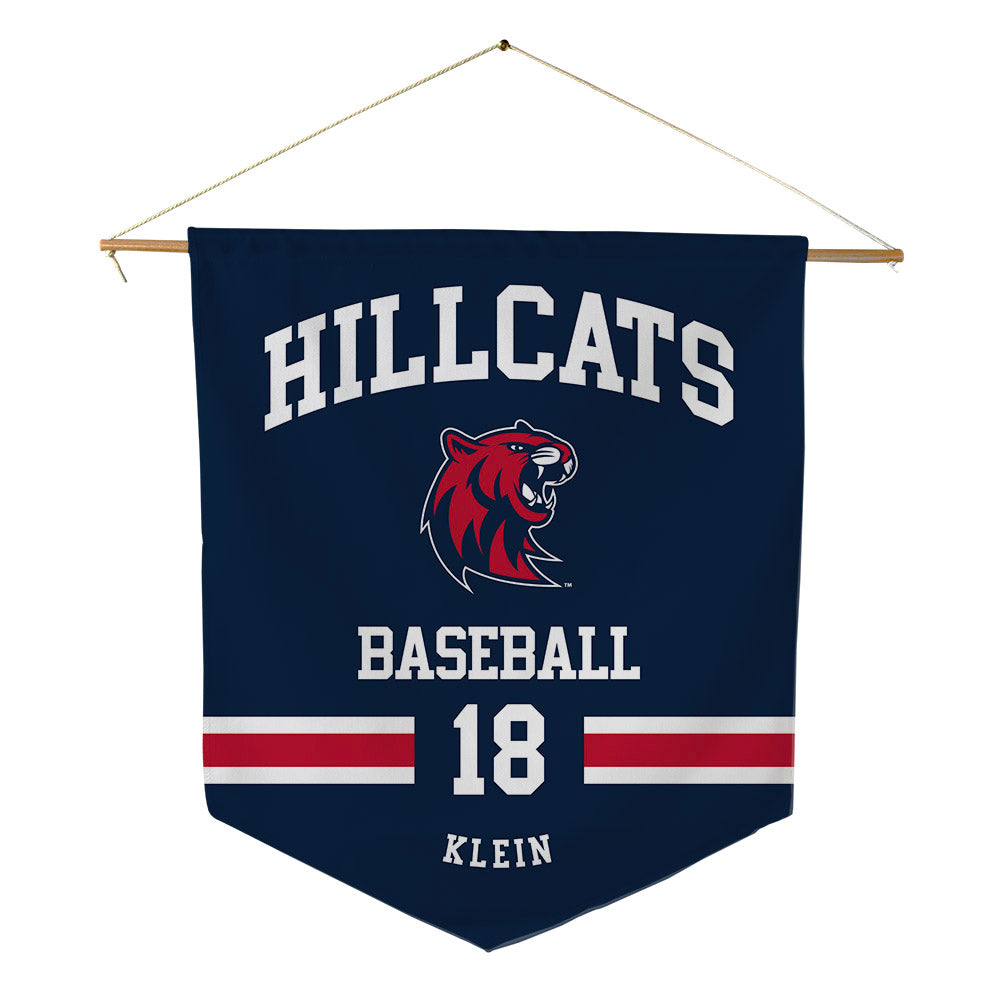RSU - NCAA Baseball : Michael Klein - Pennant - 18" x 21"-0