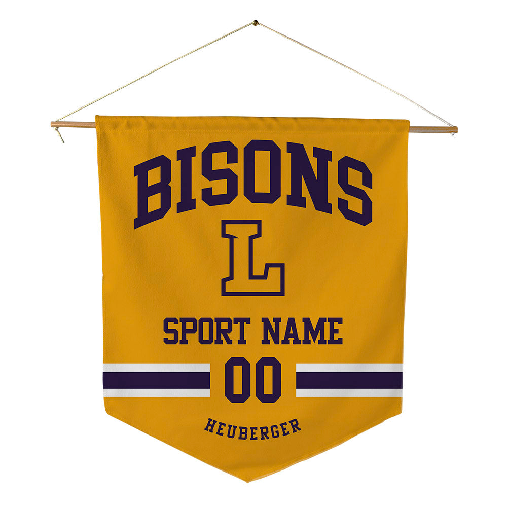 Lipscomb - NCAA Softball : Josephine Heuberger - Pennant - 18" x 21"-0