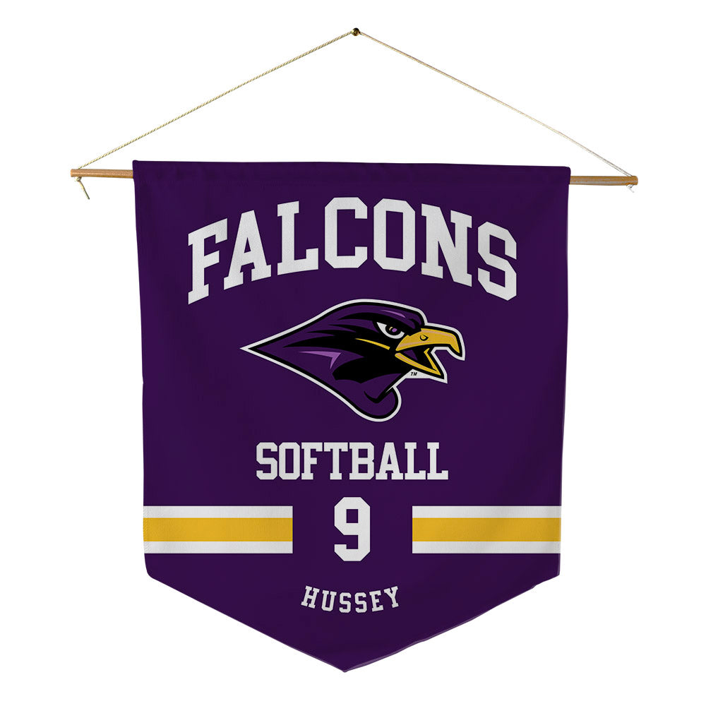 Montevallo - NCAA Softball : Kennedy Hussey - Pennant - 18" x 21"-0