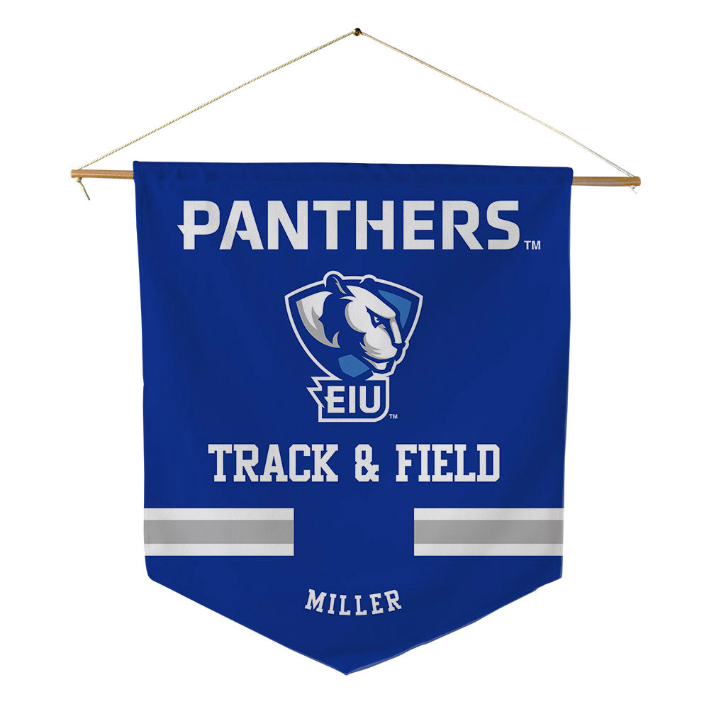 EIU - NCAA Men's Track & Field : Tyler Miller - Pennant - 18" x 21"-0