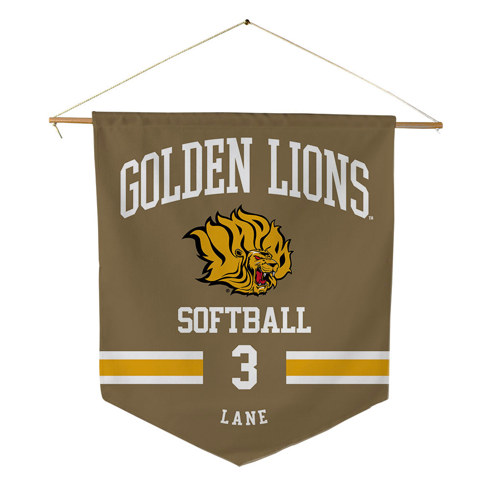 UAPB - NCAA Softball : Zy'ava Lane - Pennant - 18" x 21"-0