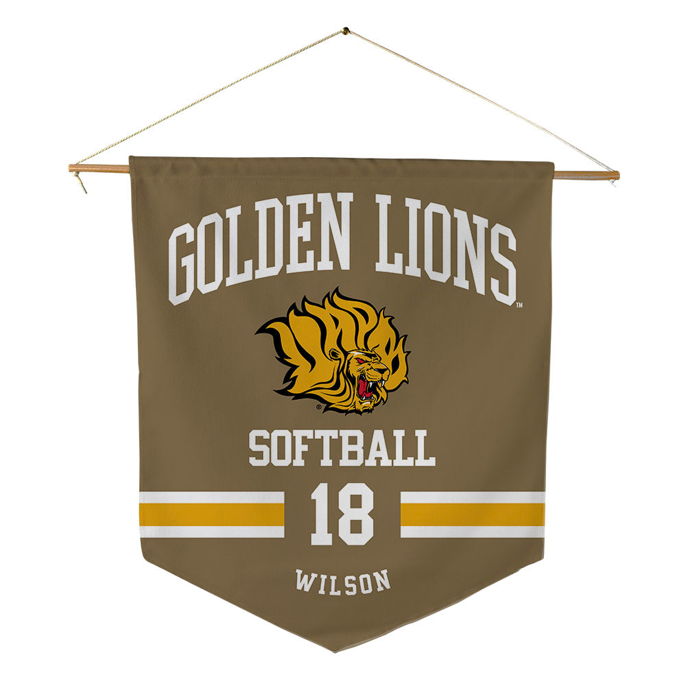 UAPB - NCAA Softball : Janiah Wilson - Pennant - 18" x 21"-0