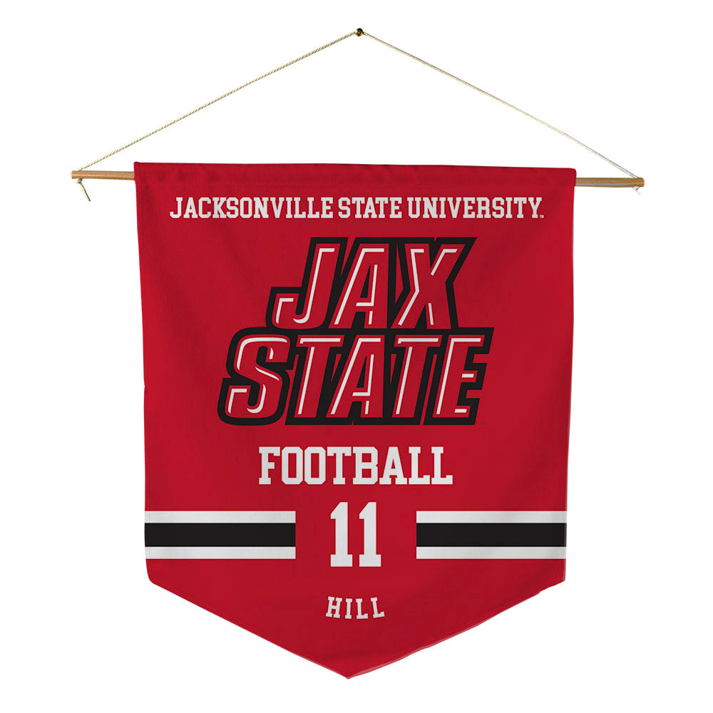 Jax State - NCAA Football : Jay Hill - Pennant - 18" x 21"-0