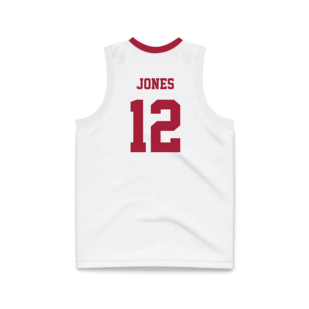 Oklahoma - NCAA Men's Basketball : Jadon JonesBasketball Jersey-1