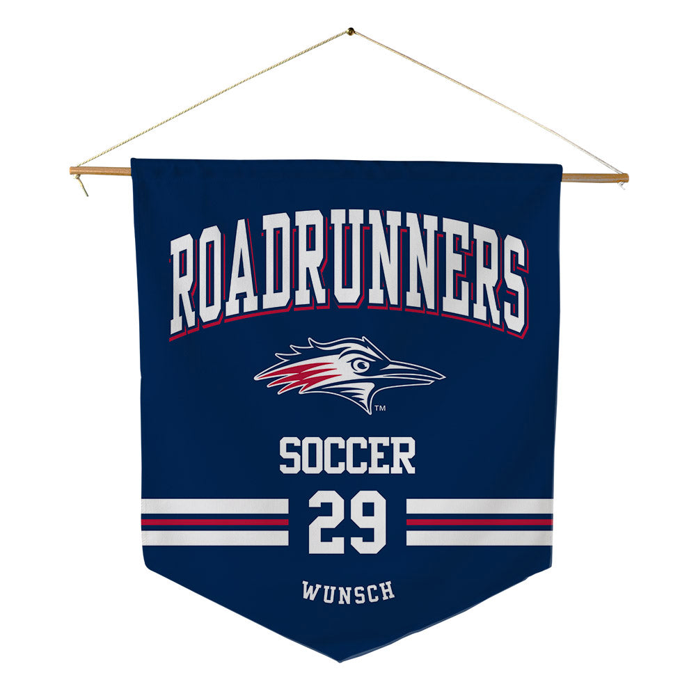 MSU Denver - NCAA Men's Soccer : Gavin Wunsch - Pennant - 18" x 21"-0