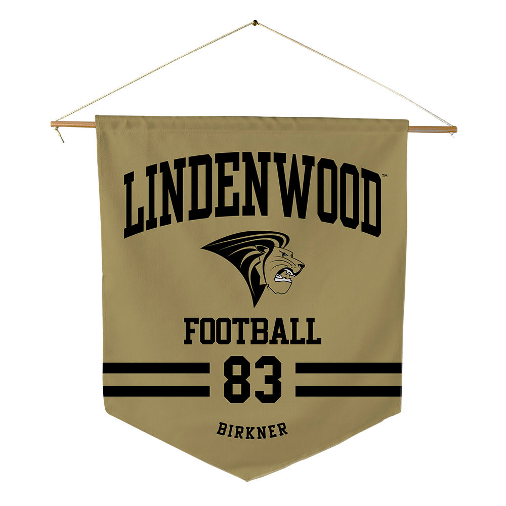 Lindenwood - NCAA Football : Luke Birkner - Pennant - 18" x 21"-0
