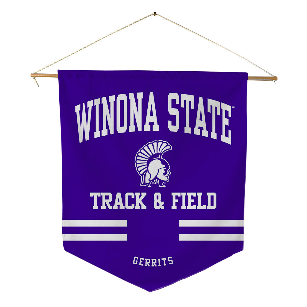 Winona - NCAA Women's Track & Field : Amber Gerrits - Pennant - 18" x 21"-0