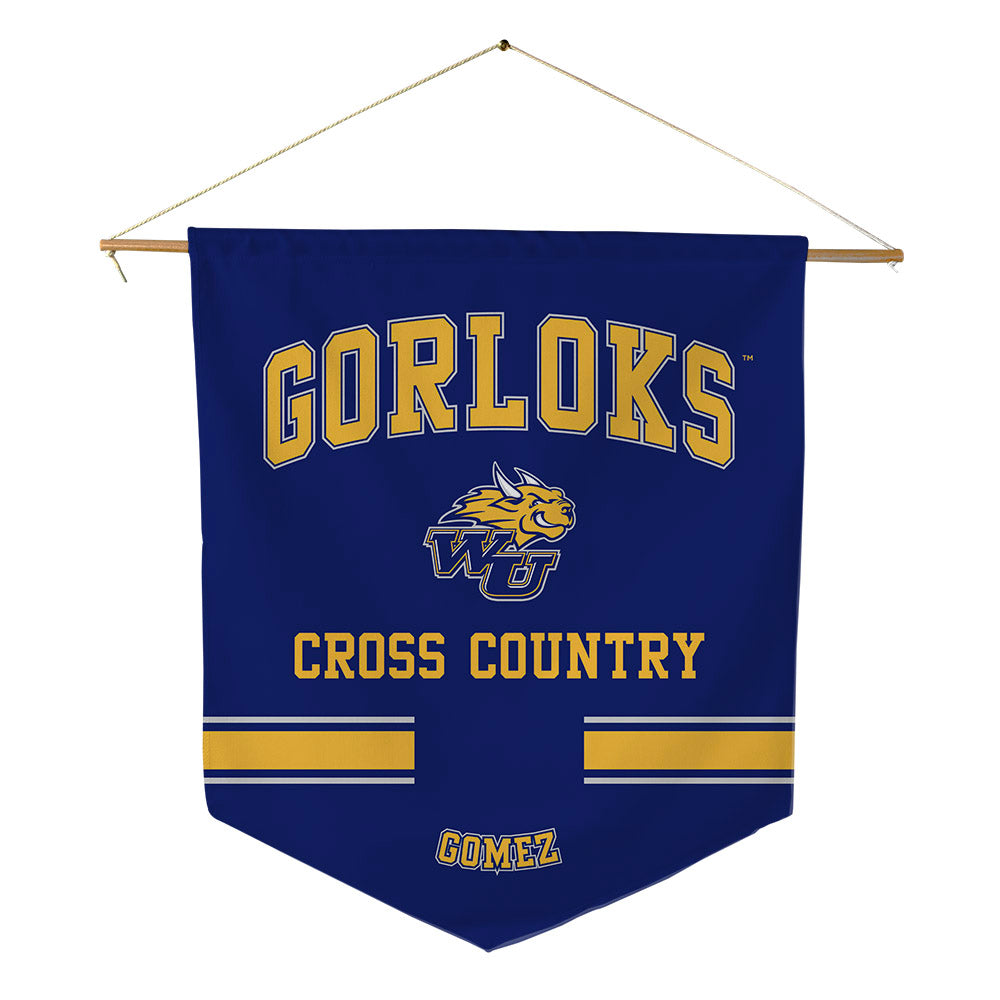 Webster - NCAA Women's Cross Country : Keylit Gomez - Pennant - 18" x 21"-0
