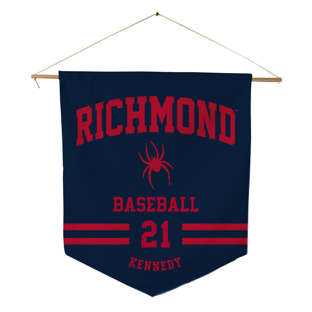 Richmond - NCAA Baseball : Grant Kennedy - Pennant - 18" x 21"-0