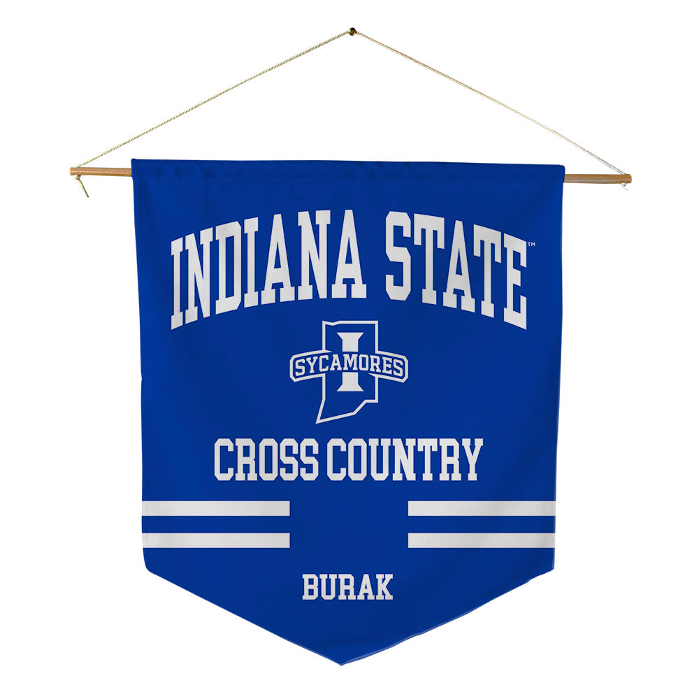 Indiana State - NCAA Women's Cross Country : Brittney Burak - Pennant - 18" x 21"-0