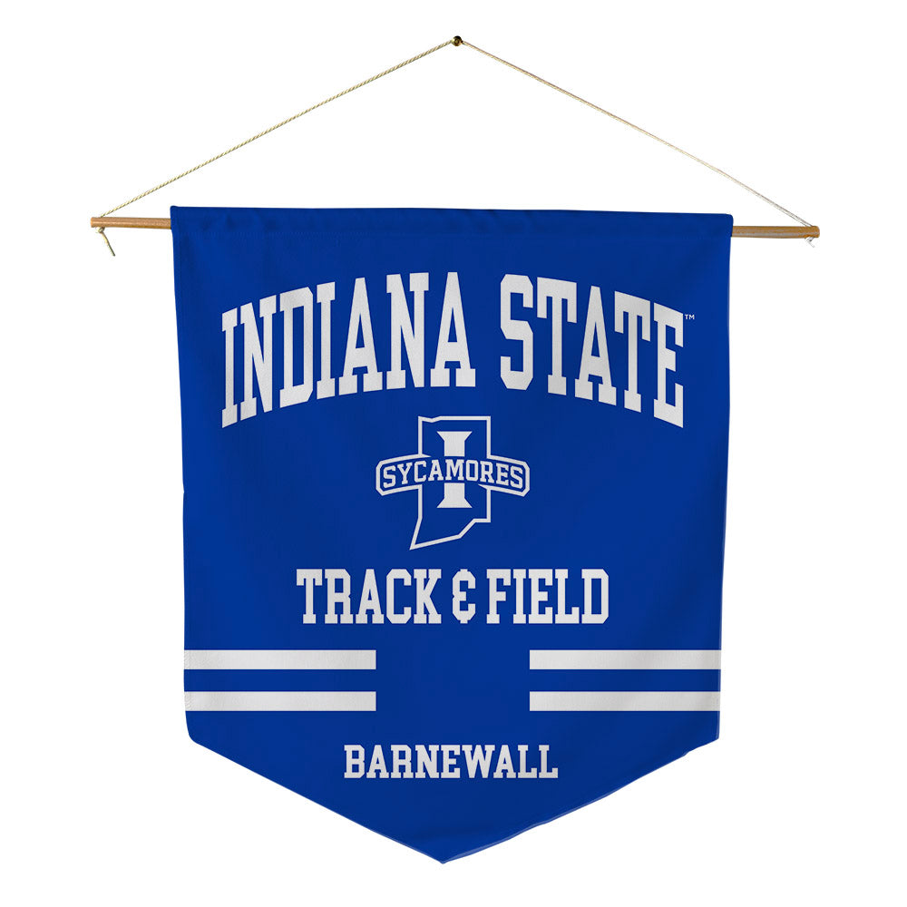 Indiana State - NCAA Men's Track & Field : Kieran Barnewall - Pennant - 18" x 21"-0