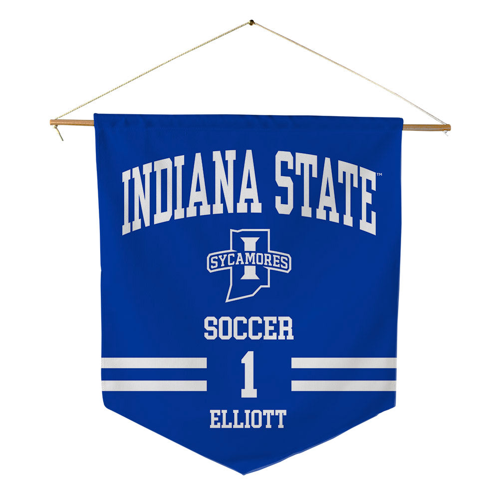 Indiana State - NCAA Women's Soccer : Rosemary Elliott - Pennant - 18" x 21"-0