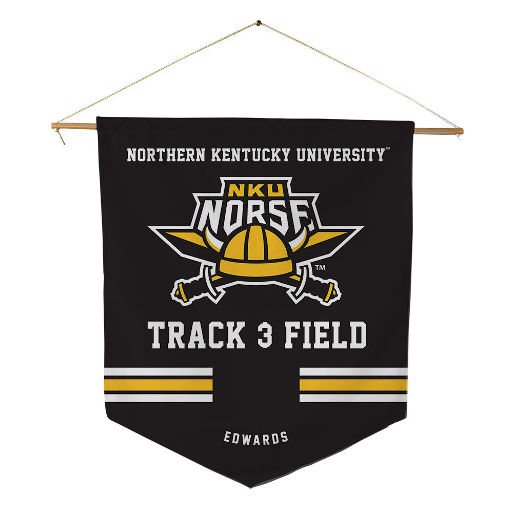 NKU - NCAA Women's Track & Field : Rylee Edwards - Pennant - 18" x 21"-0