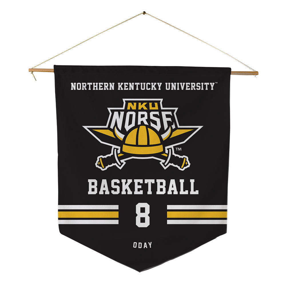 NKU - NCAA Men's Basketball : Donovan Oday - Pennant - 18" x 21"-0