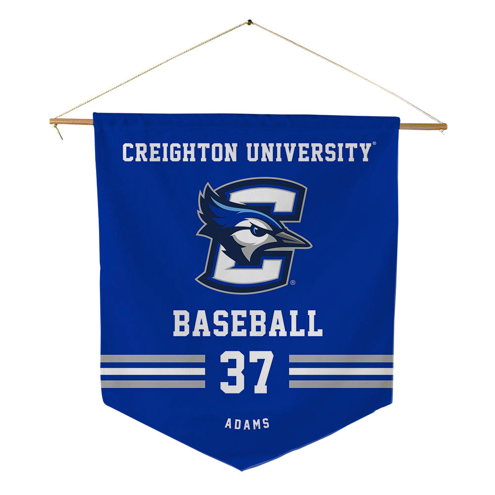 Creighton - NCAA Baseball : JT Adams - Pennant - 18" x 21"-0