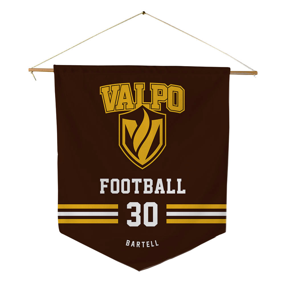 Valpo - NCAA Football : Frank Bartell - Pennant - 18" x 21"-0