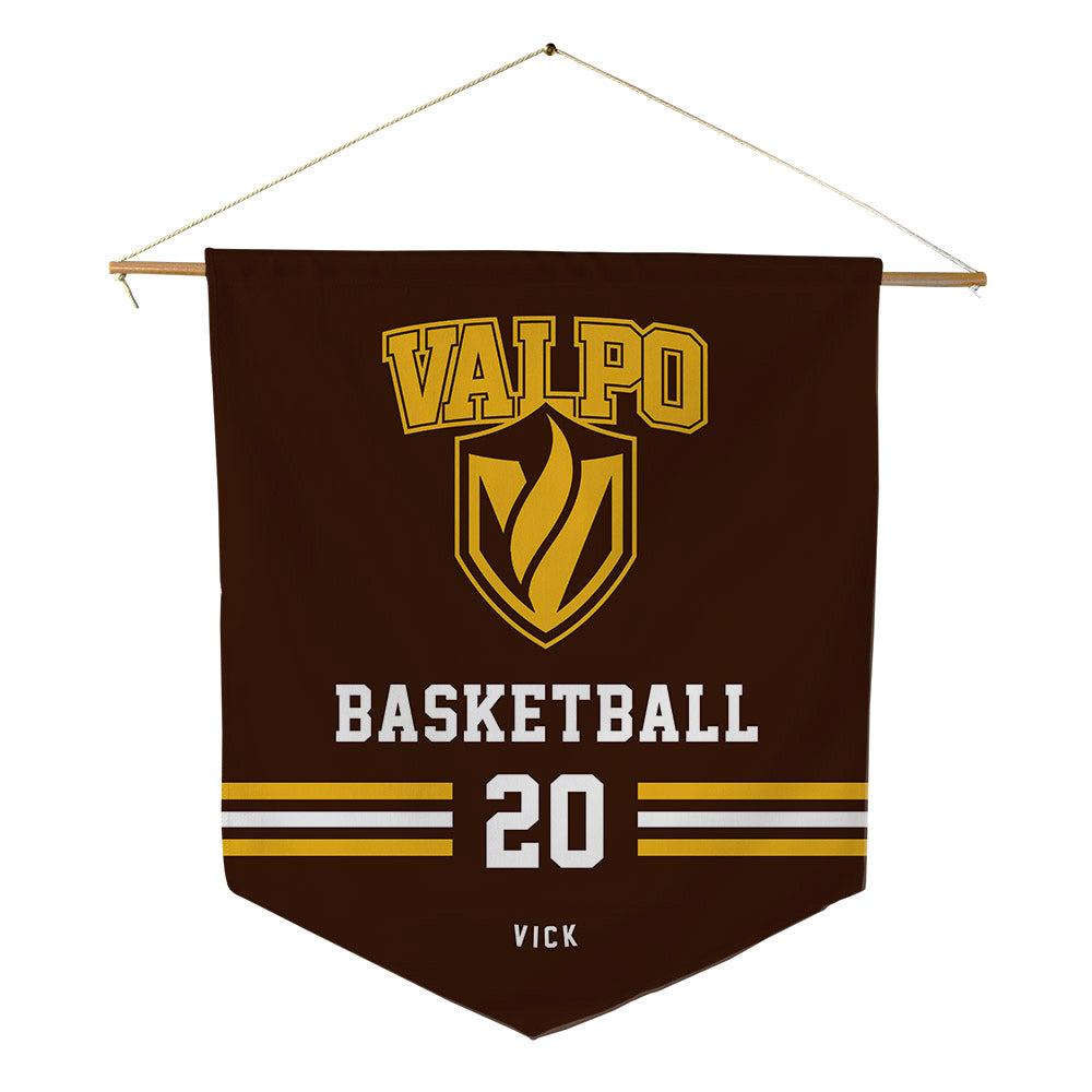 Valpo - NCAA Men's Basketball : Joe Vick - Pennant - 18" x 21"-0
