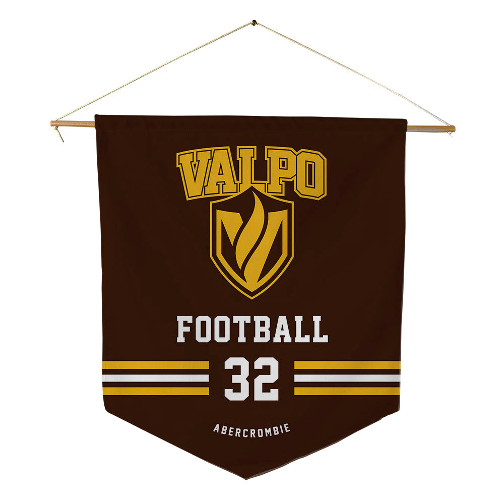 Valpo - NCAA Football : Colin Abercrombie - Pennant - 18" x 21"-0