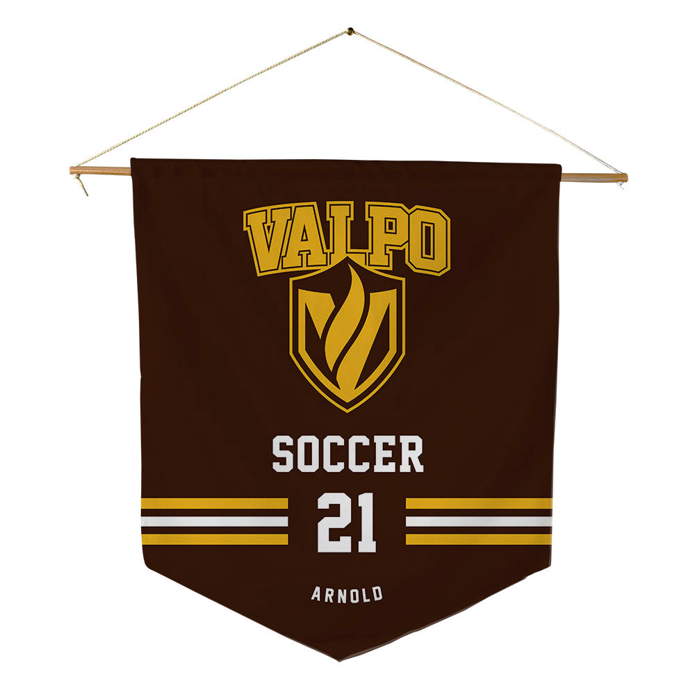 Valpo - NCAA Women's Soccer : Alex Arnold - Pennant - 18" x 21"-0