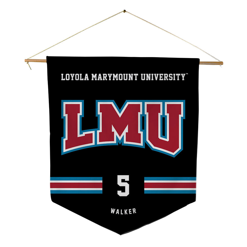LMU - NCAA Softball : Taelor Walker - Pennant - 18" x 21"-0
