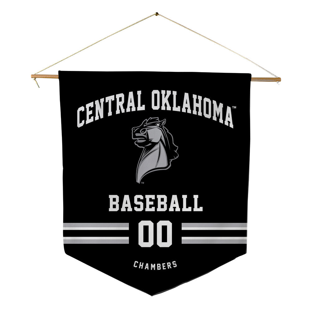 UCO - NCAA Baseball : Conner Chambers - Pennant - 18" x 21"-0