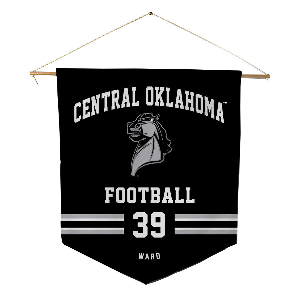 UCO - NCAA Football : Tyler Ward - Pennant - 18" x 21"-0