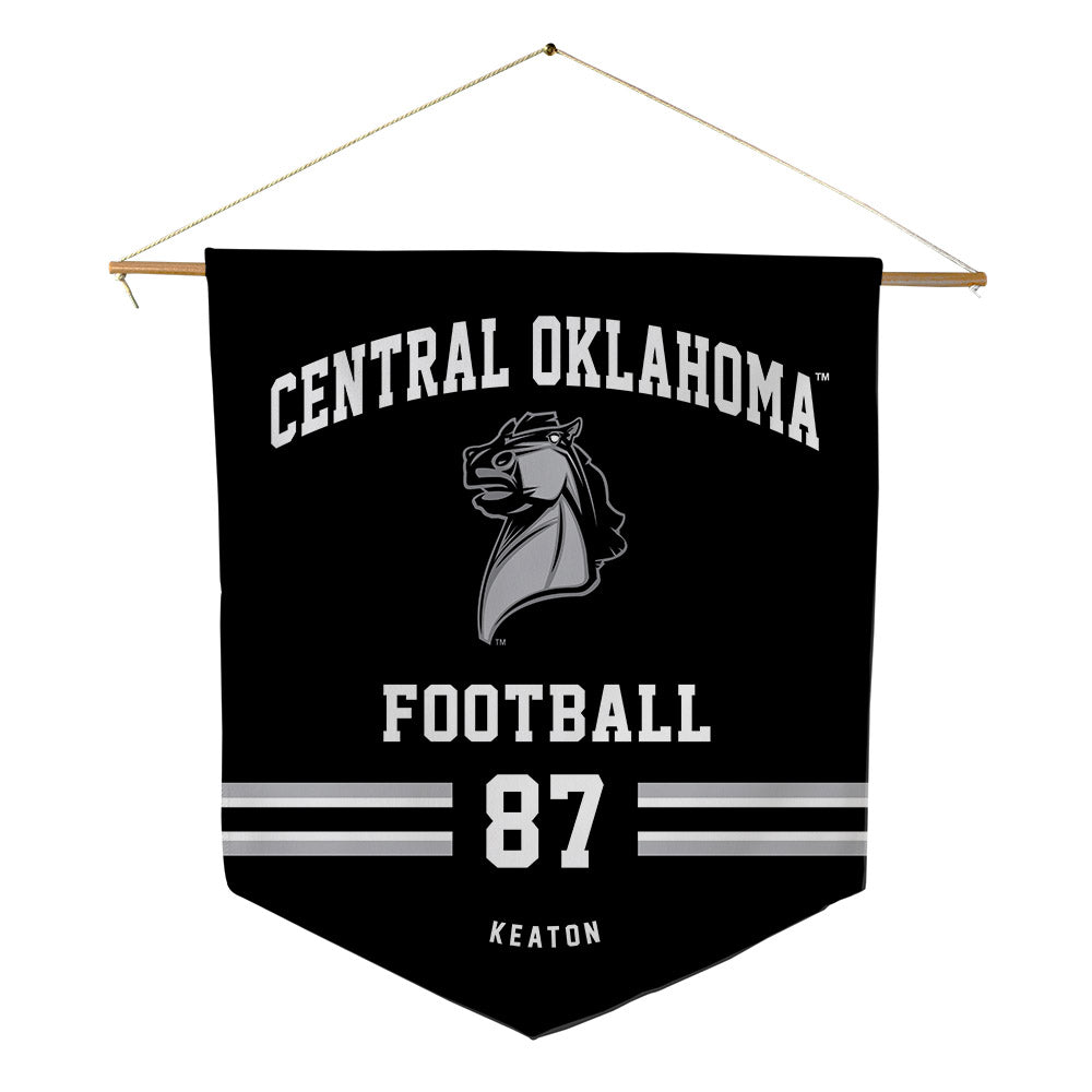 UCO - NCAA Football : Gage Keaton - Pennant - 18" x 21"-0