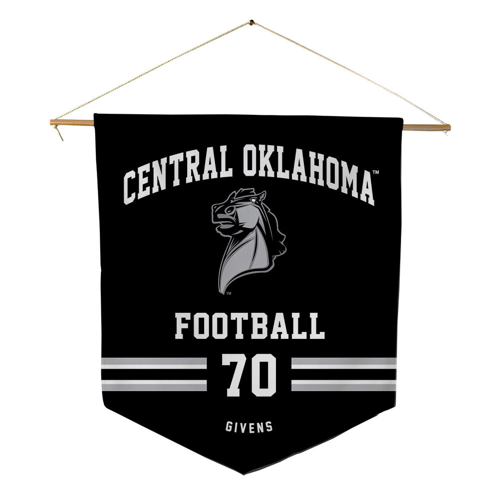 UCO - NCAA Football : Robert Givens - Pennant - 18" x 21"-0