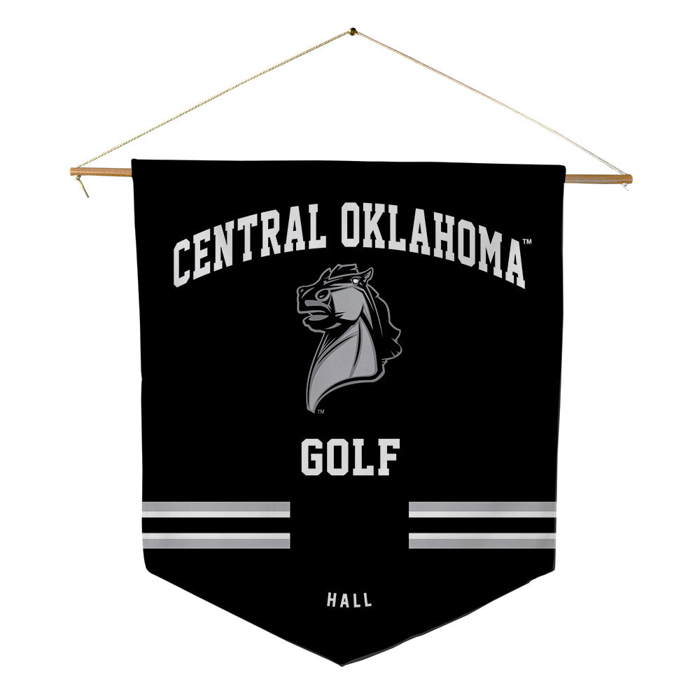 UCO - NCAA Women's Golf : Grace Hall - Pennant - 18" x 21"-0