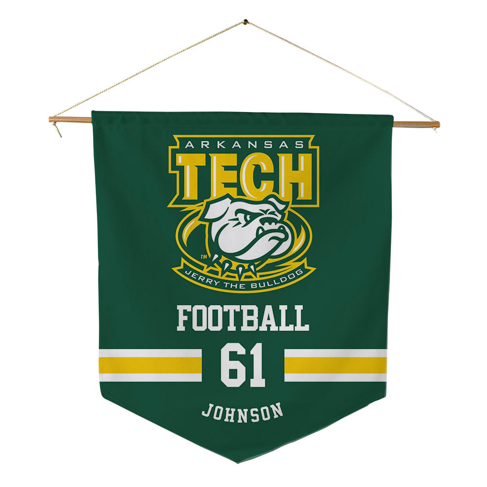 ATU - NCAA Football : Adam Johnson - Pennant - 18" x 21"-0