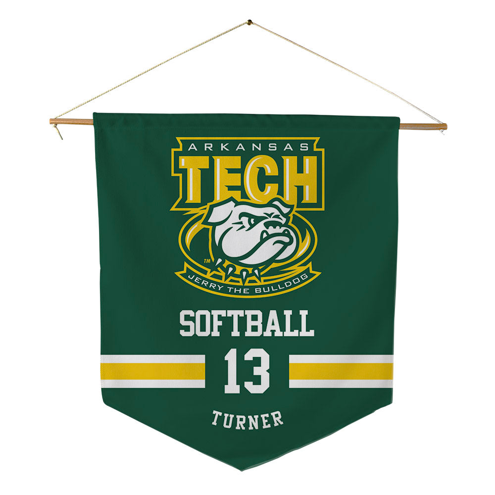 ATU - NCAA Softball : Sadie Turner - Pennant - 18" x 21"-0