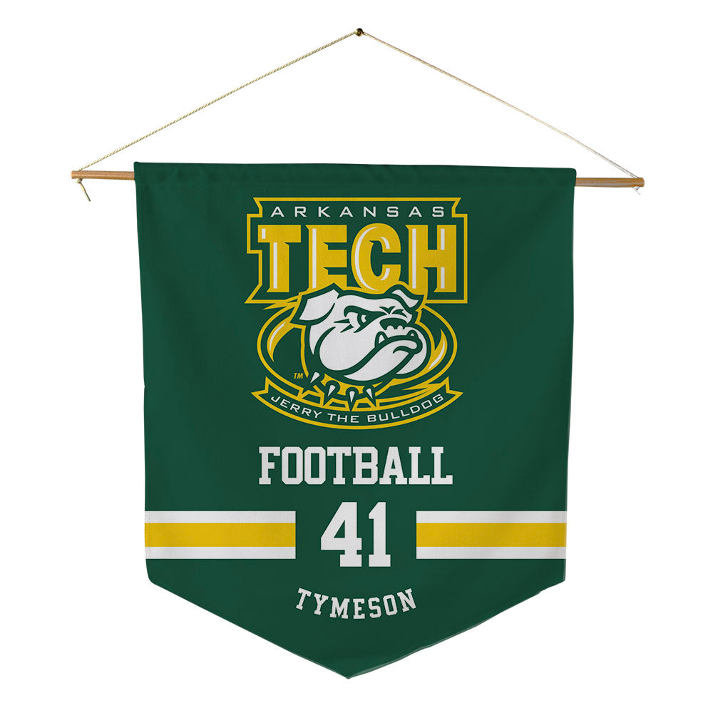 ATU - NCAA Football : Logan Tymeson - Pennant - 18" x 21"-0