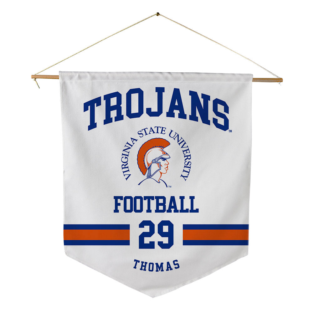 Virginia State - NCAA Football : Dayon Thomas - Pennant - 18" x 21"-0