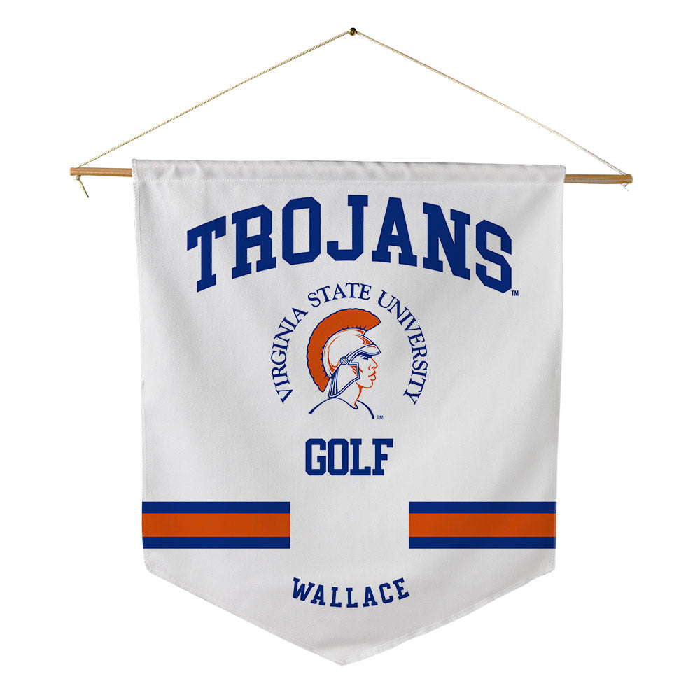 Virginia State - NCAA Men's Golf : Tylen Wallace - Pennant - 18" x 21"-0