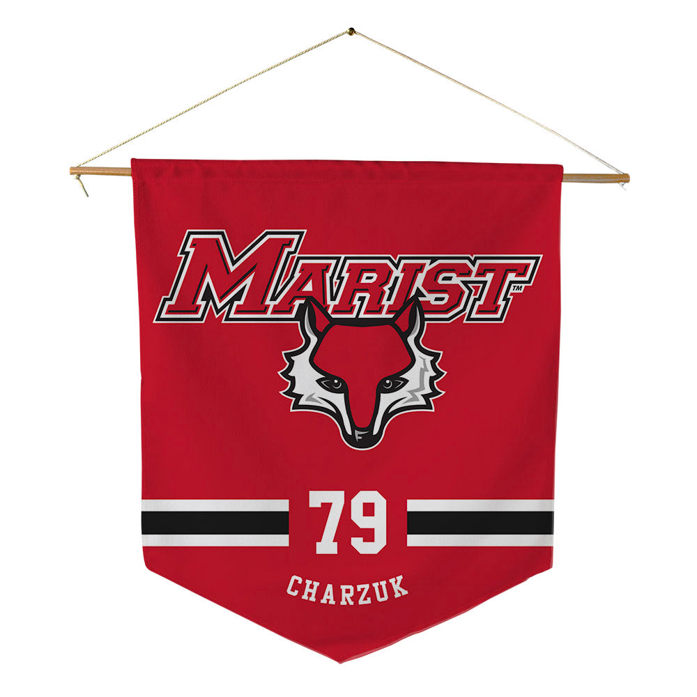 Marist - NCAA Football : Dixon Charzuk - Pennant - 18" x 21"-0