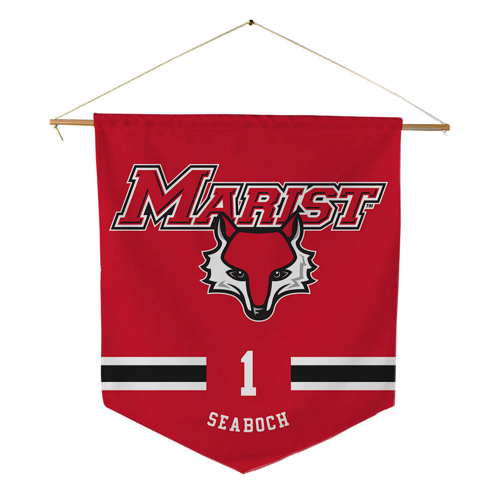 Marist - NCAA Women's Water Polo : Zoe Seaboch - Pennant - 18" x 21"-0