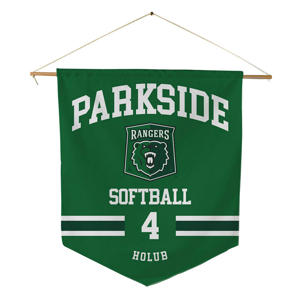 UW Parkside - NCAA Softball : Megan Holub - Pennant - 18" x 21"-0