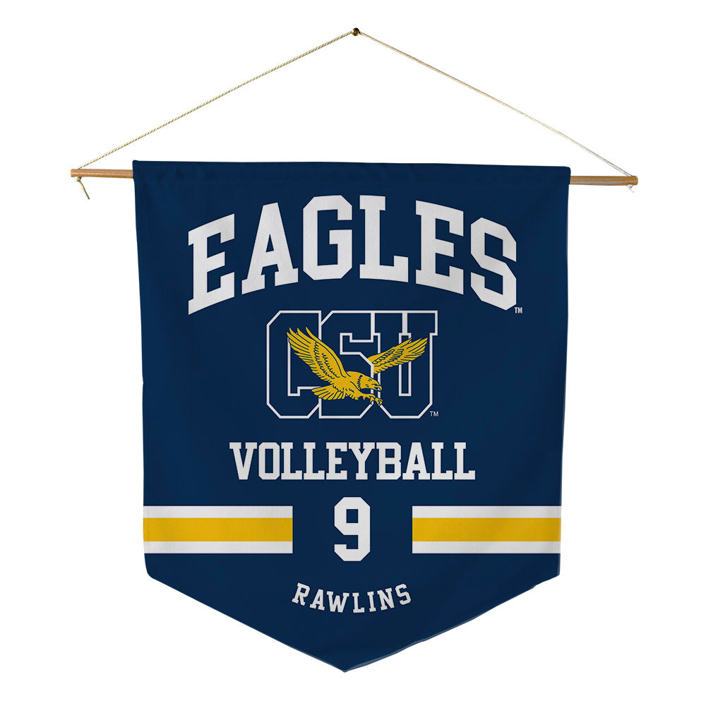 Coppin State - NCAA Women's Volleyball : Kaiyana Rawlins - Pennant - 18" x 21"-0