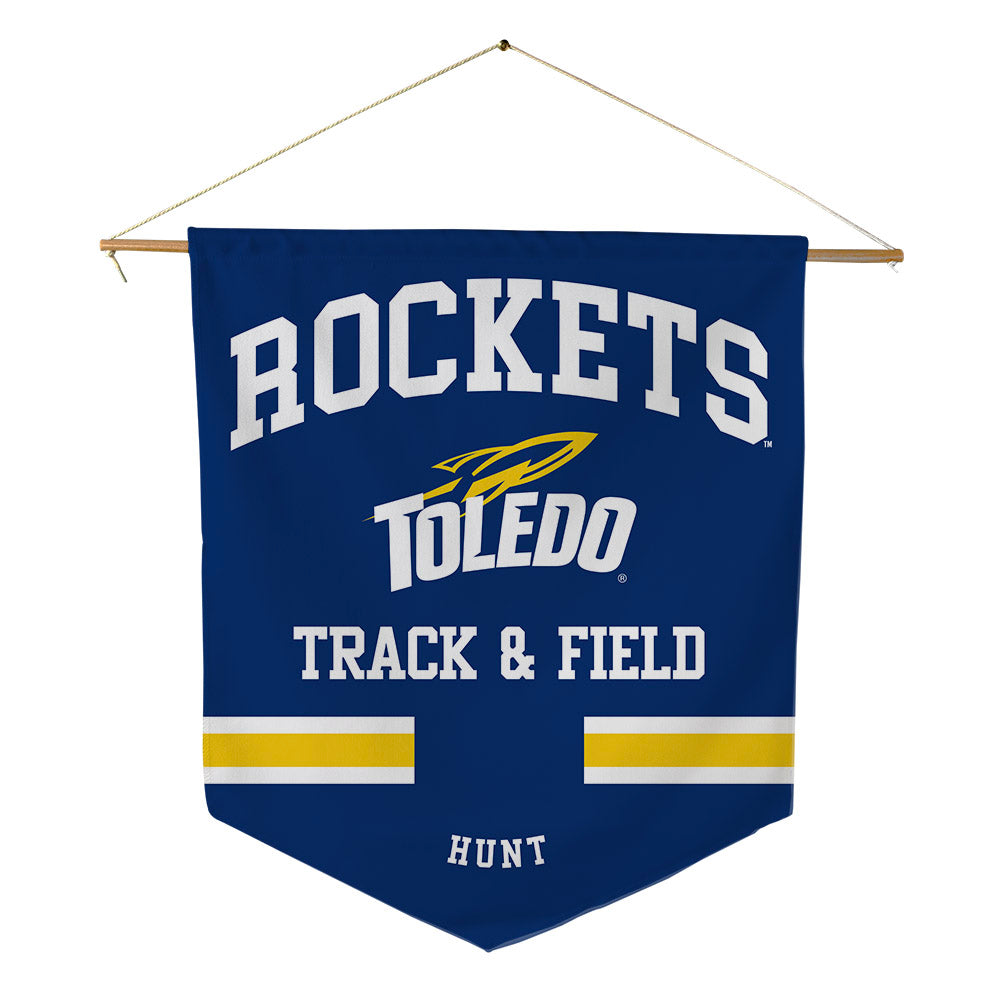Toledo - NCAA Women's Track & Field : Noelle Hunt - Pennant - 18" x 21"-0