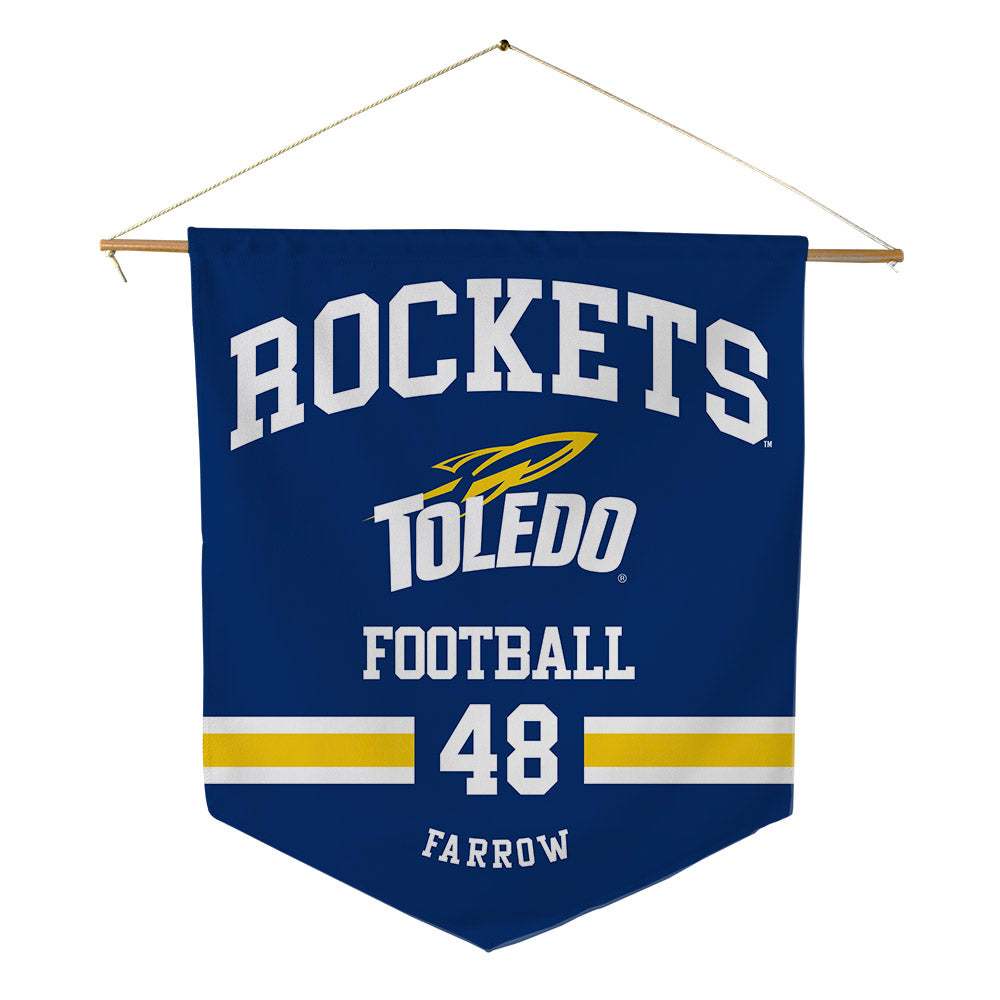 Toledo - NCAA Football : Jordin Farrow - Pennant - 18" x 21"-0