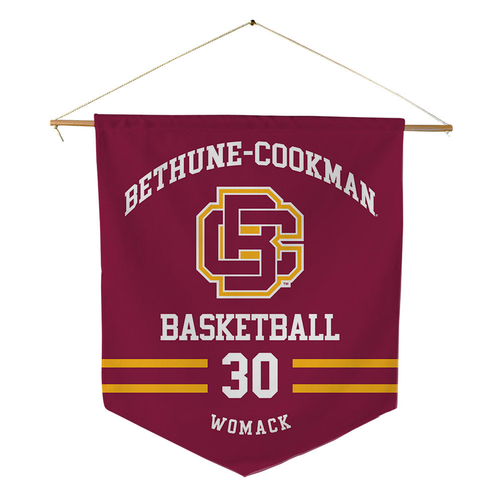 Bethune - NCAA Men's Basketball : Simeon Womack - Pennant - 18" x 21"-0