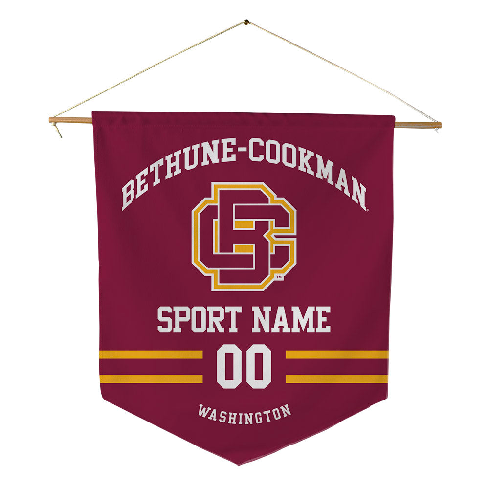 Bethune - NCAA Men's Track & Field : Tyler Washington - Pennant - 18" x 21"-0