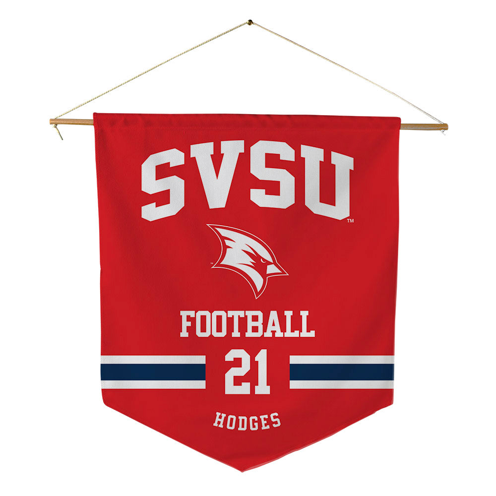 Saginaw Valley - NCAA Football : Sean Hodges - Pennant - 18" x 21"-0