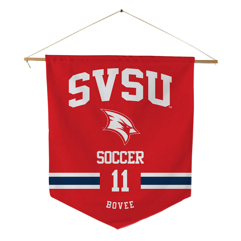 Saginaw Valley - NCAA Men's Soccer : Ryan Bovee - Pennant - 18" x 21"-0