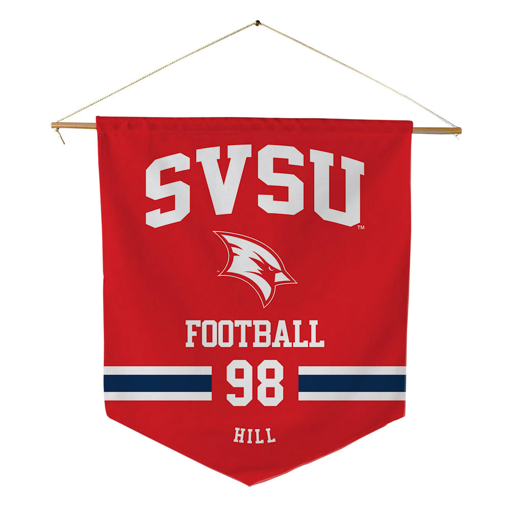 Saginaw Valley - NCAA Football : Allon Hill - Pennant - 18" x 21"-0