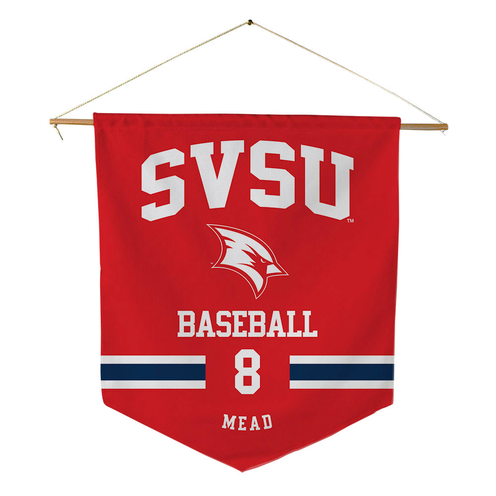 Saginaw Valley - NCAA Baseball : Lucas Mead - Pennant - 18" x 21"-0