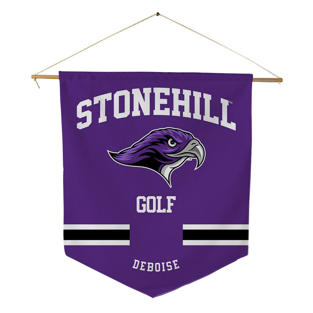 Stonehill - NCAA Women's Golf : Jaelyn DeBoise - Pennant - 18" x 21"-0