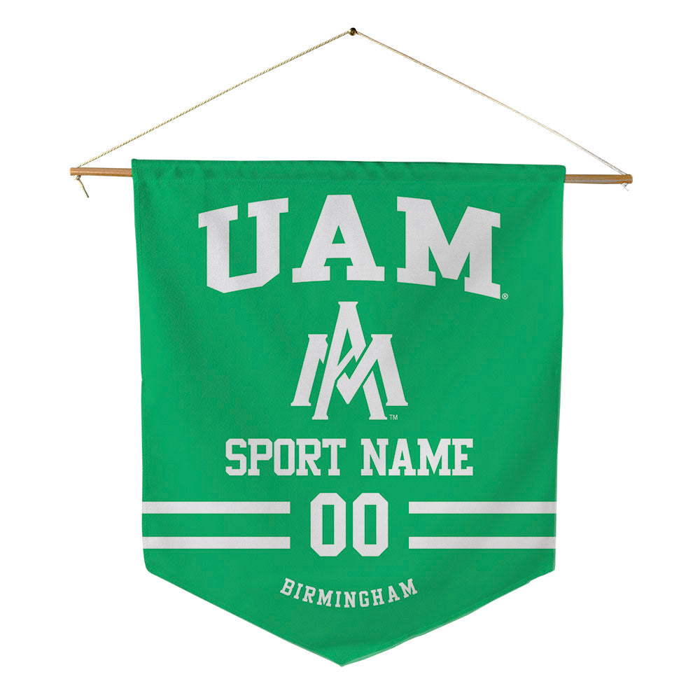UAM - NCAA Men's Basketball : Jackson Birmingham - Pennant - 18" x 21"-0