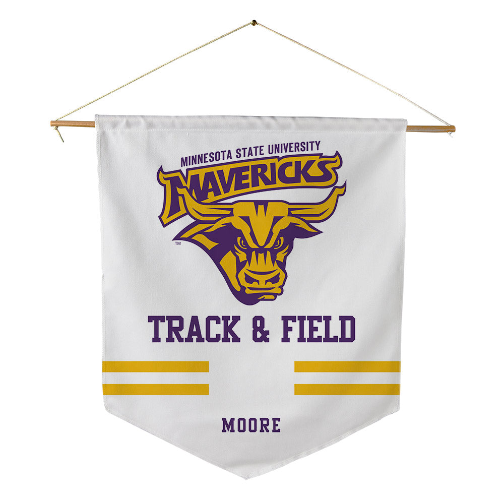 Minn. St. - NCAA Men's Track & Field : Rinaldo Moore - Pennant - 18" x 21"-0